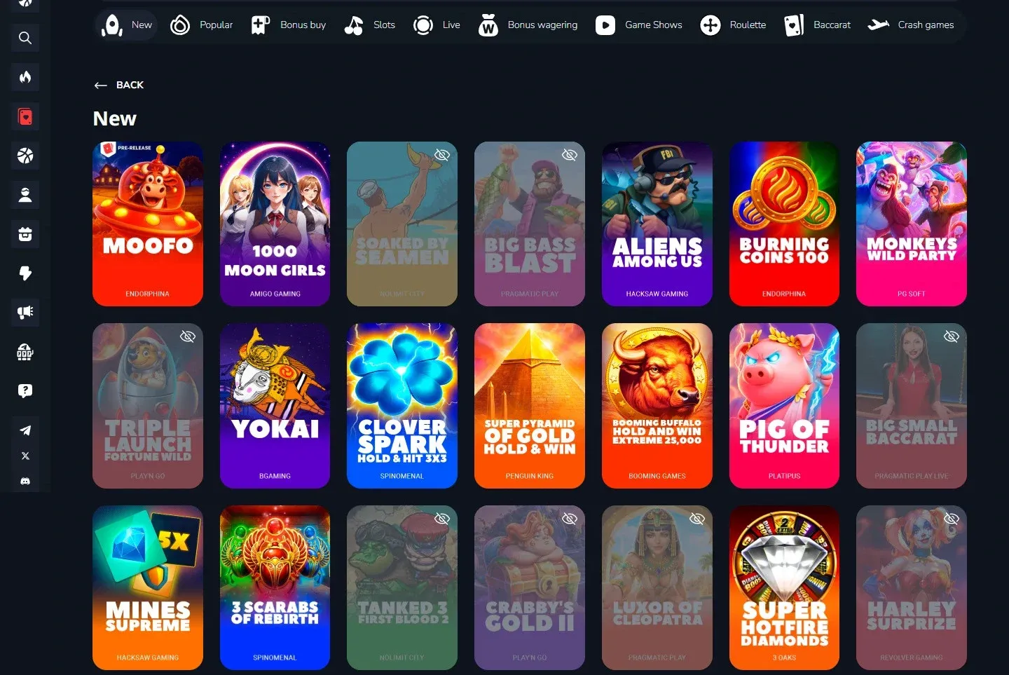 Bitz.io game lobby screenshot