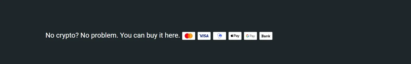 Crypto-Games.io payment methods screenshot